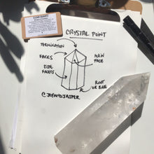 Load image into Gallery viewer, Crystal Point ⟁ Rose Quartz • Unique Piece
