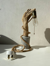 Load image into Gallery viewer, Lamp ❥ One of a Kind • Concrete &amp; Wood #1
