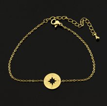 Load image into Gallery viewer, Charm Bracelet • Compass
