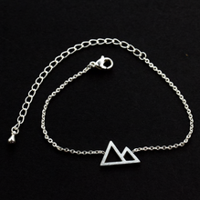 Load image into Gallery viewer, Charm Bracelet • Mountains
