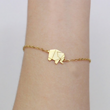 Load image into Gallery viewer, Charm Bracelet • Elephant • Origami
