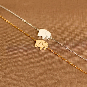 Charm Bracelet • Elephant • Origami