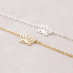 Charm Bracelet • Lotus Flower