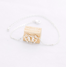 Load image into Gallery viewer, Charm Bracelet • Elephant • Geometry
