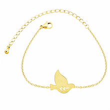 Load image into Gallery viewer, Charm Bracelet • Dove Bird
