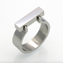Load image into Gallery viewer, Ring • Stainless Steel • Big Square

