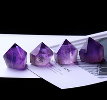Load image into Gallery viewer, Crystals • Amethyst • Diamond Shape
