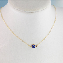 Load image into Gallery viewer, Charm Necklace • Evil Eye
