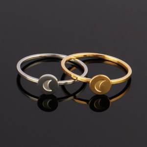 Ring • Stainless Steel • Moon