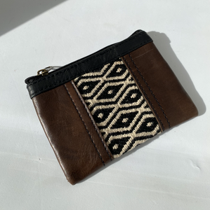 Leather Clutch Set of 2 • Unique & Handmade • Pocket • Purse
