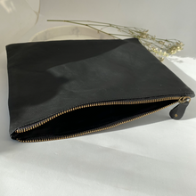 Load image into Gallery viewer, Leather Clutch • Unique &amp; Handmade • Pocket
