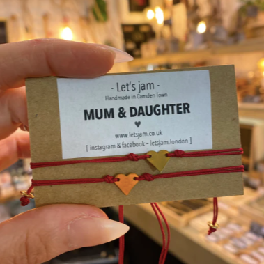 Mum & Daughter ❥ Matching Bracelets • Red