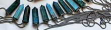 Load image into Gallery viewer, Tower Point Tower Necklace - Apatite
