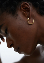 Load image into Gallery viewer, Monika • Snake • Real Gold Plated - Stainless Steel Earrings
