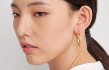 Load image into Gallery viewer, Rosalie • Real Gold Plated - Stainless Steel Earrings
