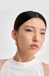 Rosalie • Real Gold Plated - Stainless Steel Earrings