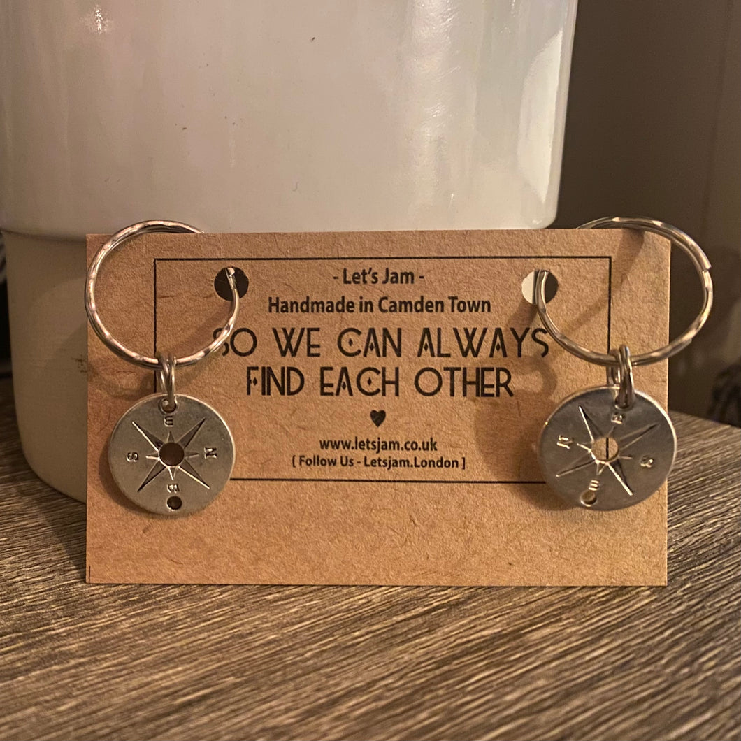Matching Keyrings • So We Can Always Find Each Other • Set of 2 • Compass
