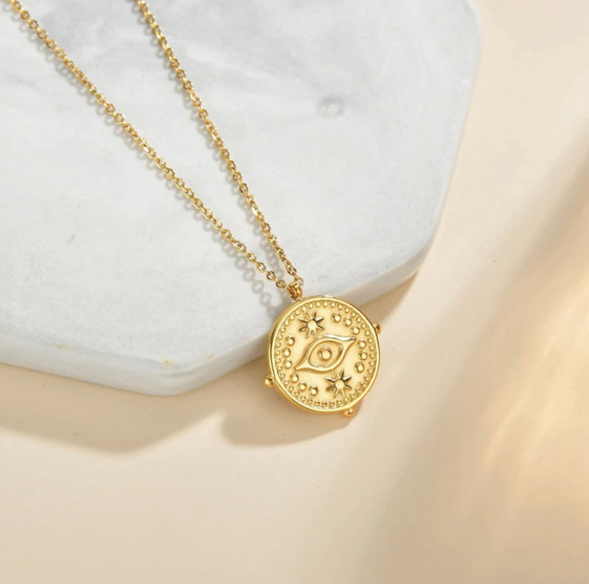 Third Eye Necklace - Gold Plated & Silver Necklaces, Necklaces/Bracelets,  Silver & Gold Plated Collection, Sterling Silver Collection - Baizaar  Jewelry