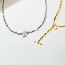 Load image into Gallery viewer, Toggle Clasp Chain Chocker Necklace
